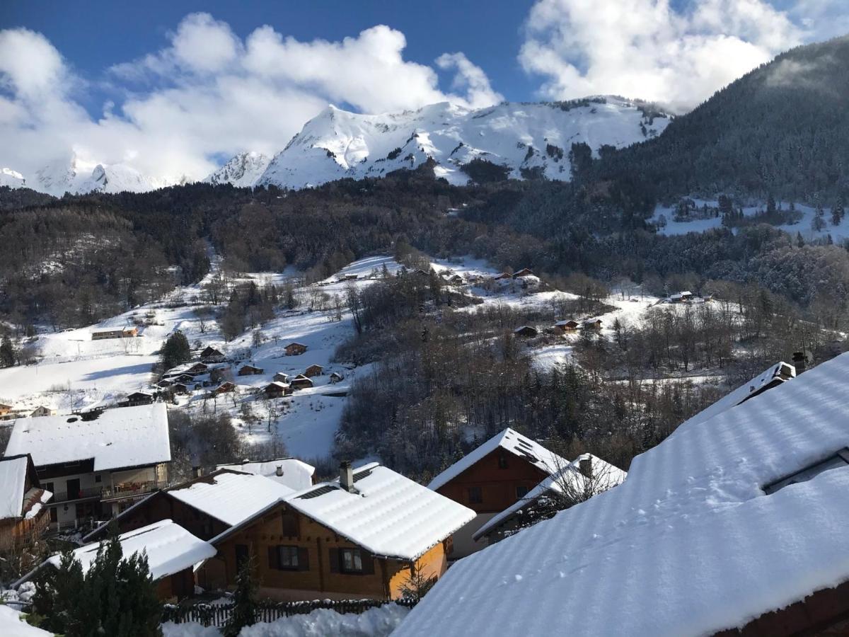 Villa Le Blanc Nordique Le Bouchet-Mont Charvin Esterno foto