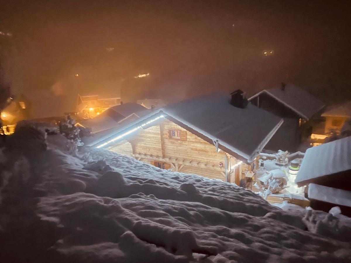 Villa Le Blanc Nordique Le Bouchet-Mont Charvin Esterno foto